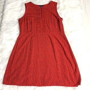 Tommy Hilfiger Red Polka Dot Dress Size XL